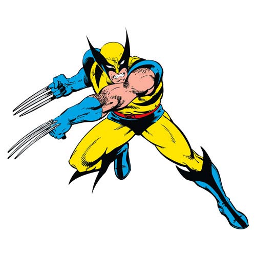 Wolverine Marvel Classics Peel and Stick Giant Wall Decal